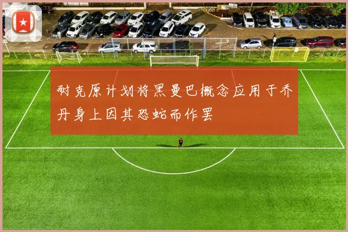 耐克原计划将黑曼巴概念应用于乔丹身上因其恐蛇而作罢